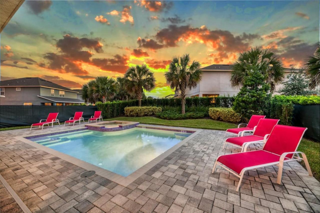 Spacious 8 Bdr Family Home With Arcades And Free Pool Heat Orlando Ngoại thất bức ảnh