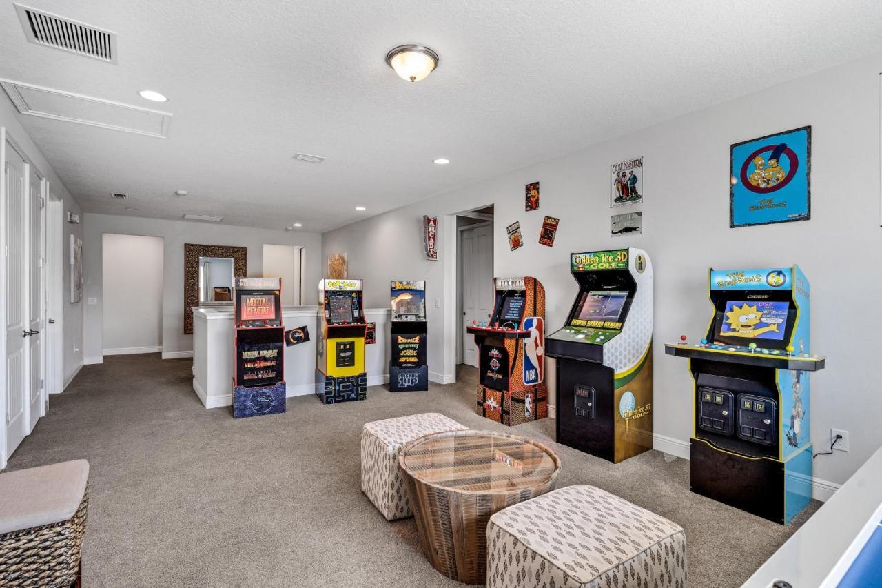 Spacious 8 Bdr Family Home With Arcades And Free Pool Heat Orlando Ngoại thất bức ảnh